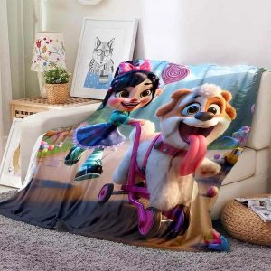 Vanellope von Schweetz Blanket Flannel Fleece Blanket Throw Quilt Blanket