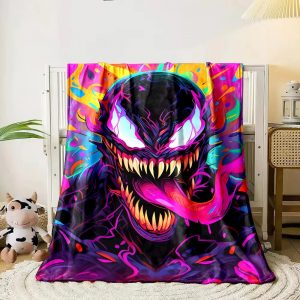 Venom Blanket Flannel Fleece Blanket Throw Quilt Blanket
